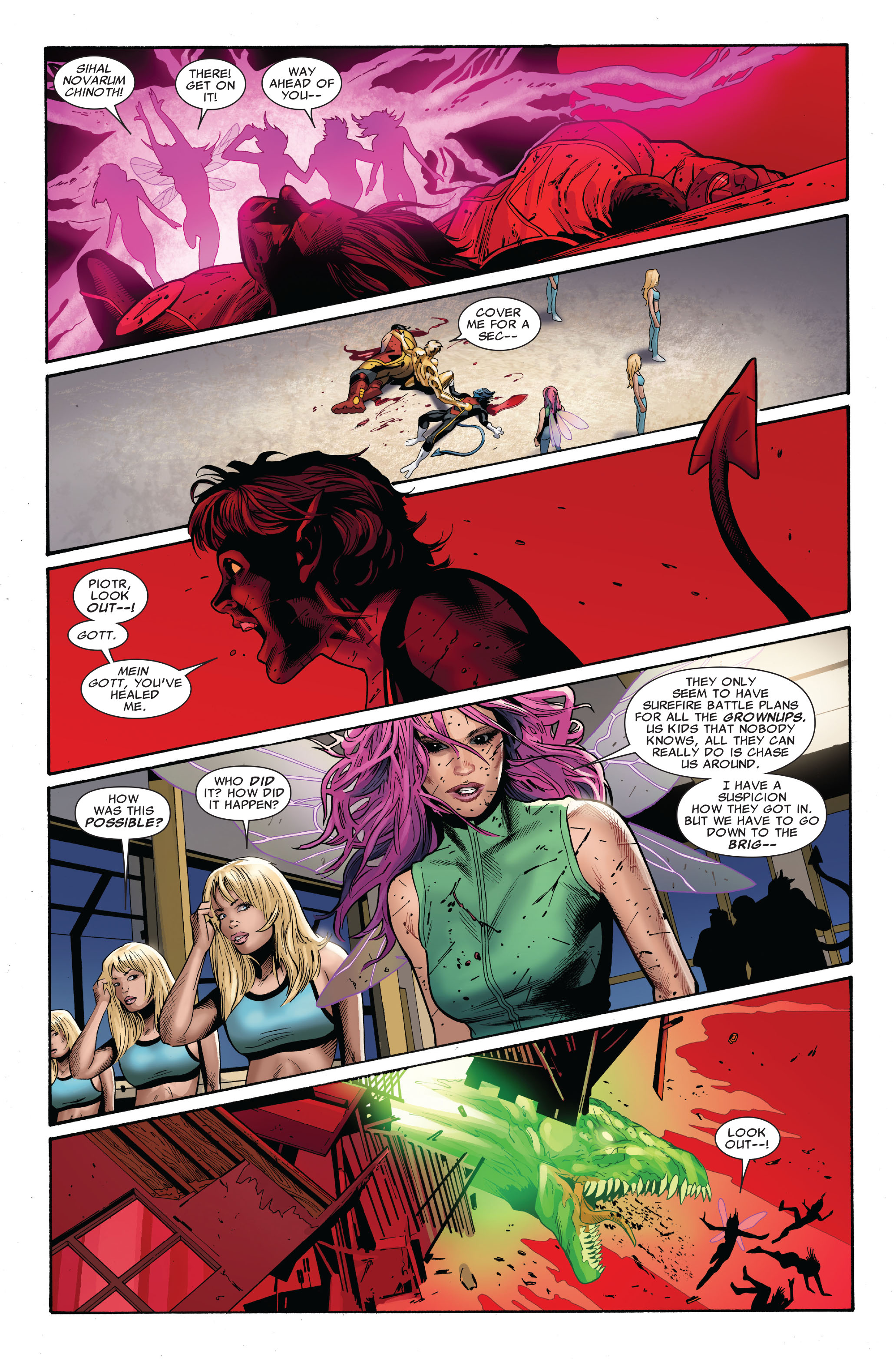 Read online Uncanny X-Men: Sisterhood comic -  Issue # TPB - 69