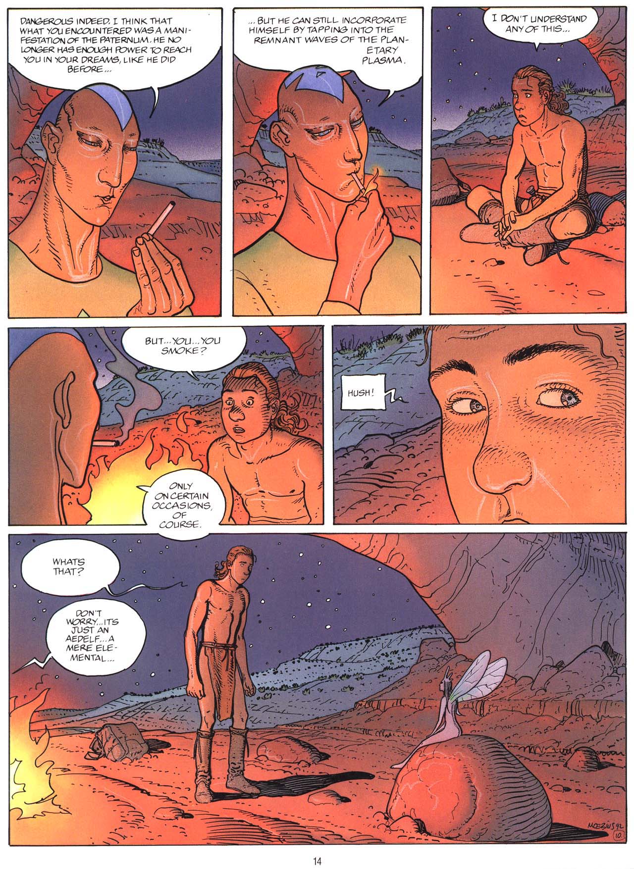 Read online Epic Graphic Novel: Moebius comic -  Issue # TPB 9 - 16