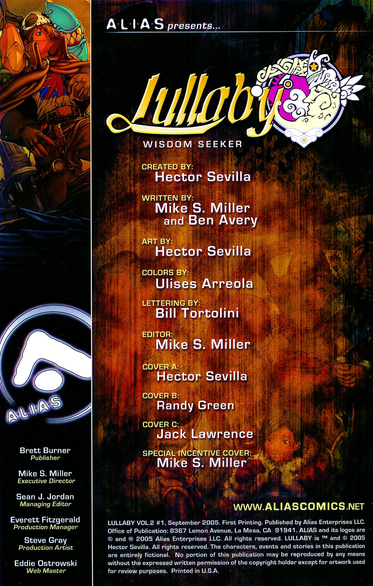 Read online Lullaby comic -  Issue #1 - 3