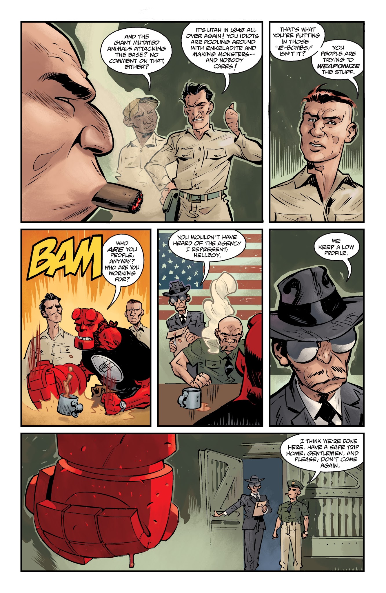Read online Hellboy and the B.P.R.D.: 1955 ― Occult Intelligence comic -  Issue #3 - 21