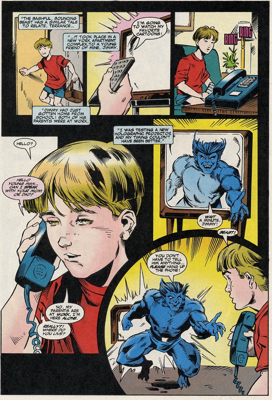 Read online Be X-Tra Safe With The X-Men comic -  Issue # Full - 9