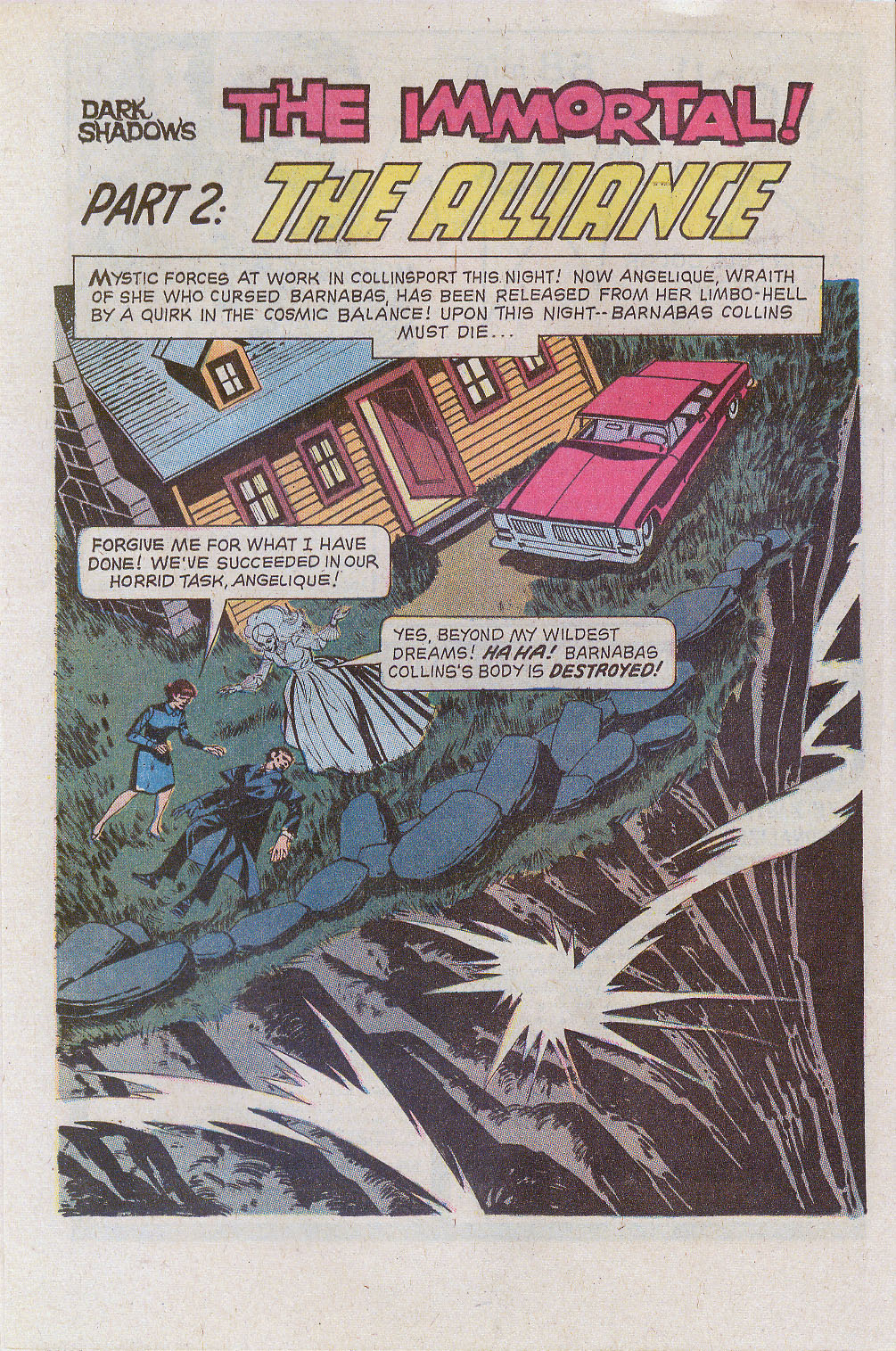 Read online Dark Shadows (1969) comic -  Issue #25 - 20