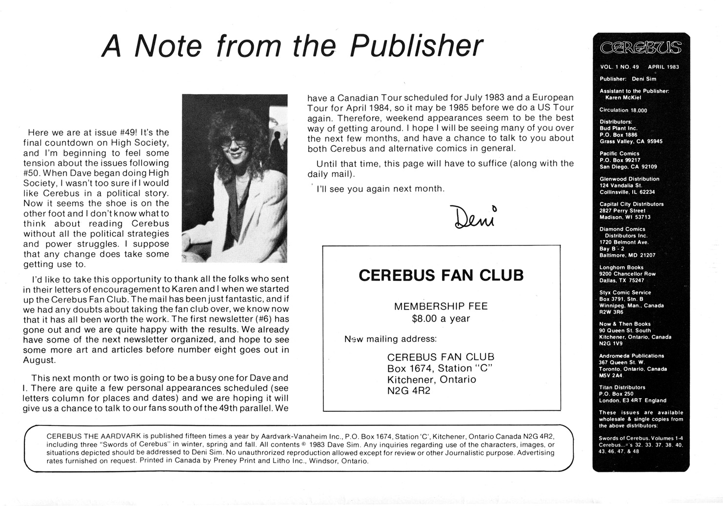 Cerebus Issue #49 #49 - English 2