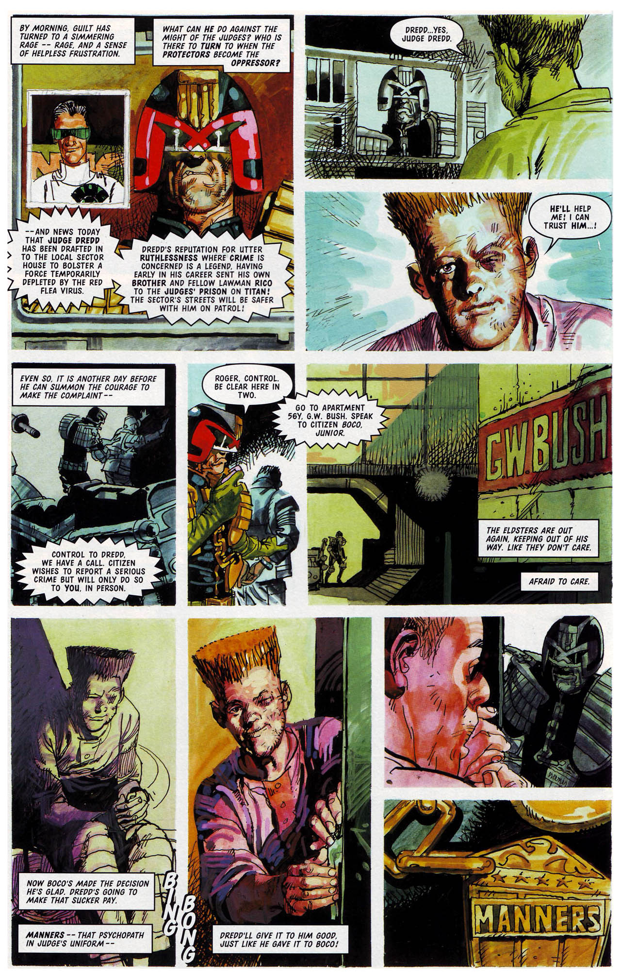Read online Judge Dredd Megazine (vol. 4) comic -  Issue #4 - 10