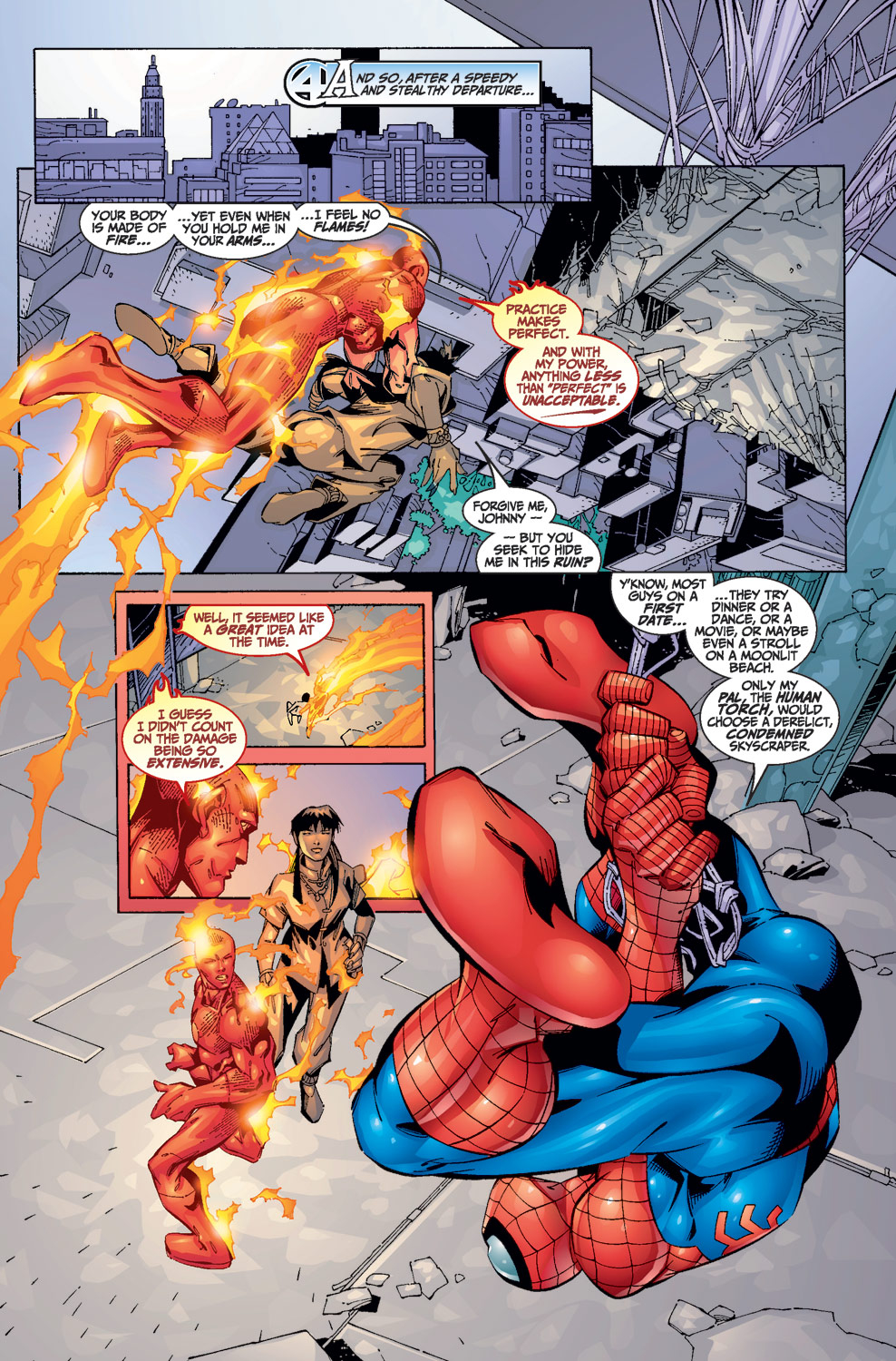 Read online Fantastic Four (1998) comic -  Issue #9 - 14