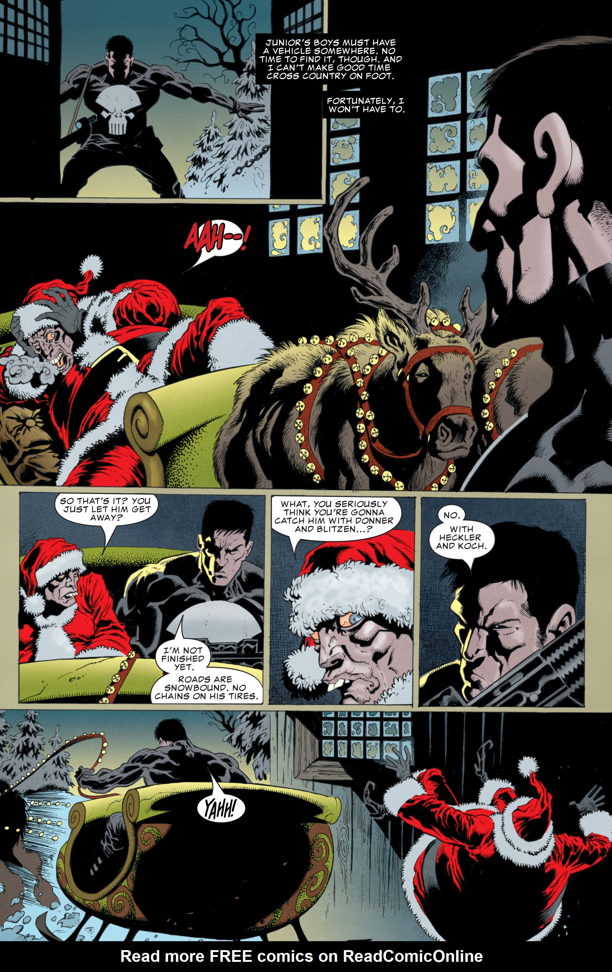 Read online Punisher: Silent Night comic -  Issue # Full - 31