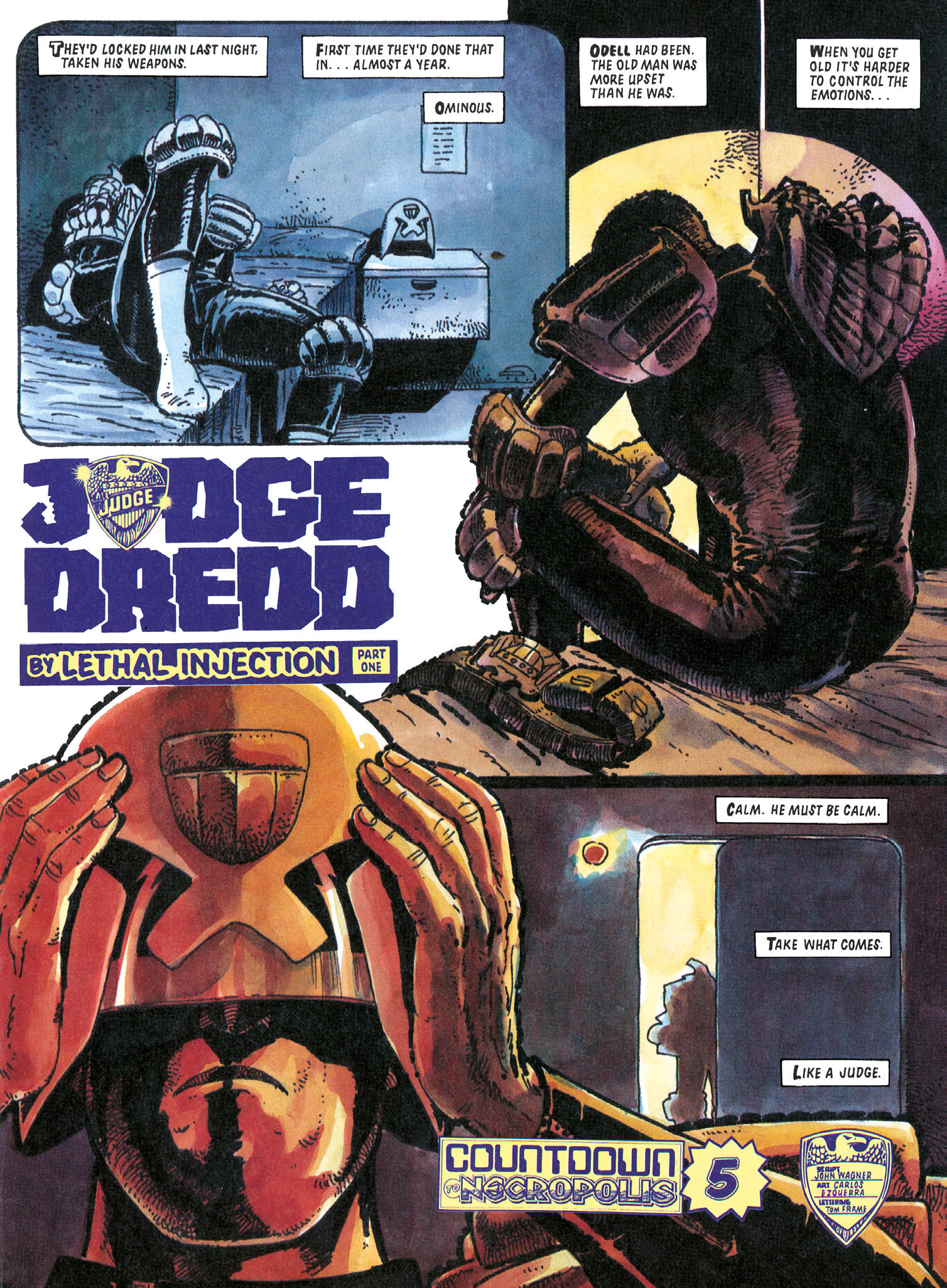 Read online Essential Judge Dredd: Necropolis comic -  Issue # TPB (Part 1) - 6