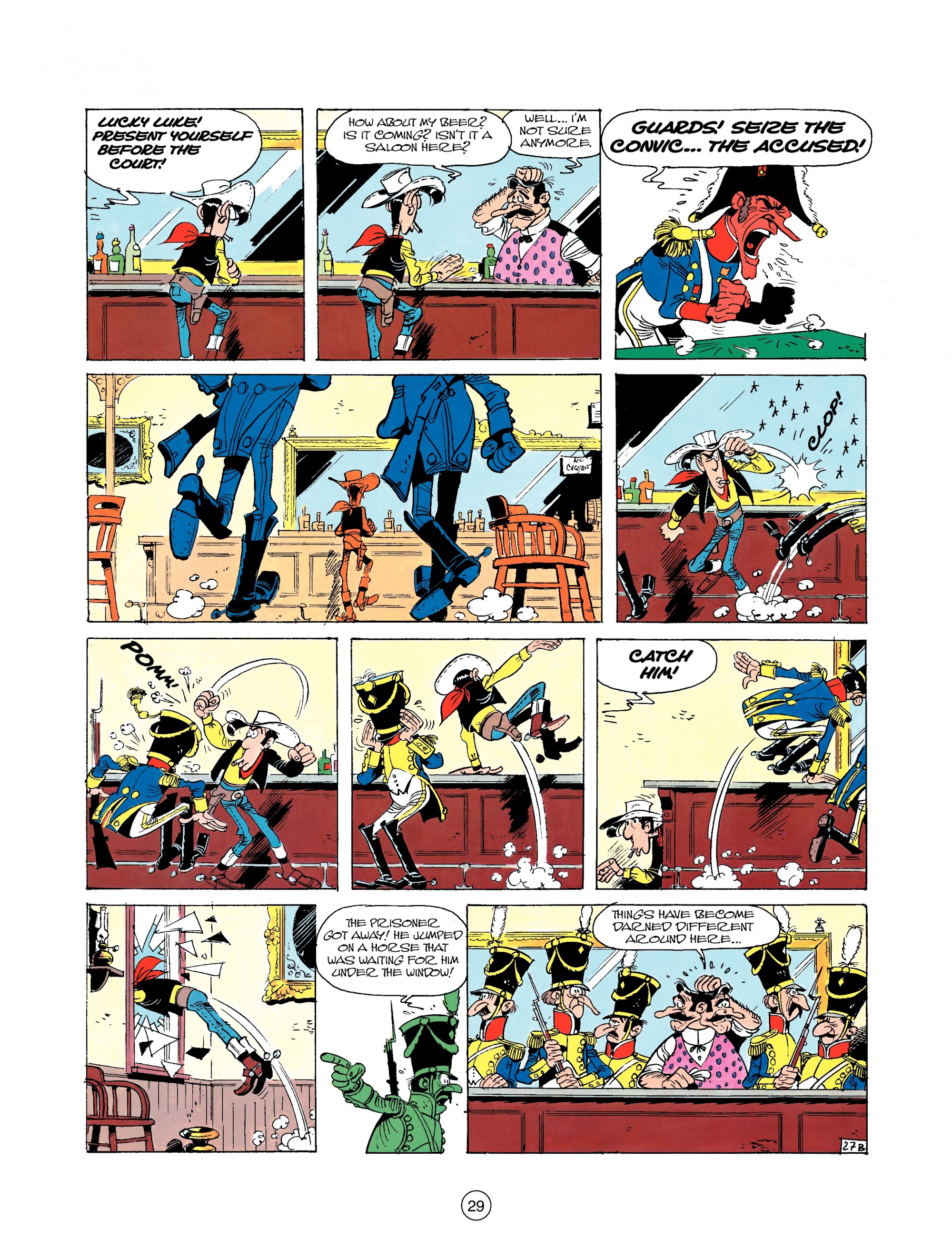 Read online A Lucky Luke Adventure comic -  Issue #22 - 29