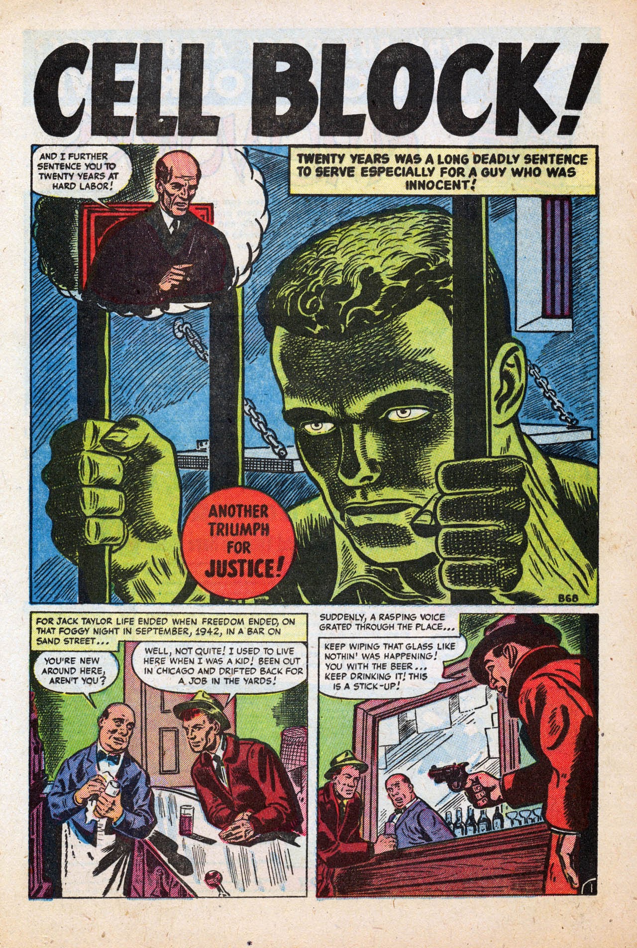 Read online Justice (1947) comic -  Issue #38 - 12