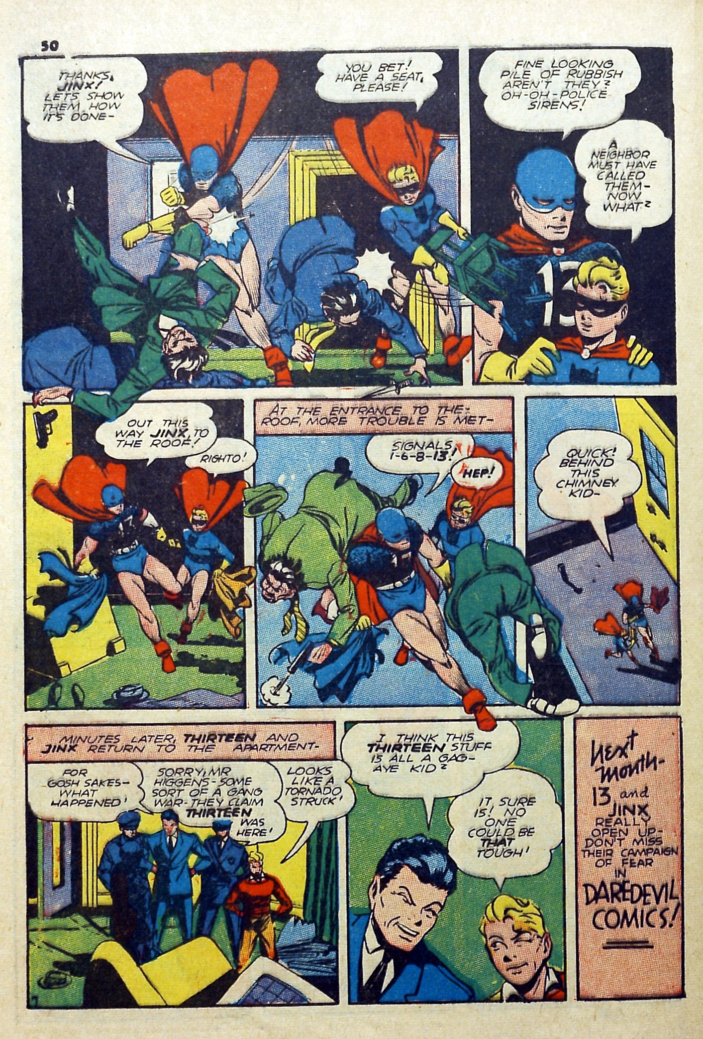 Read online Daredevil (1941) comic -  Issue #5 - 52