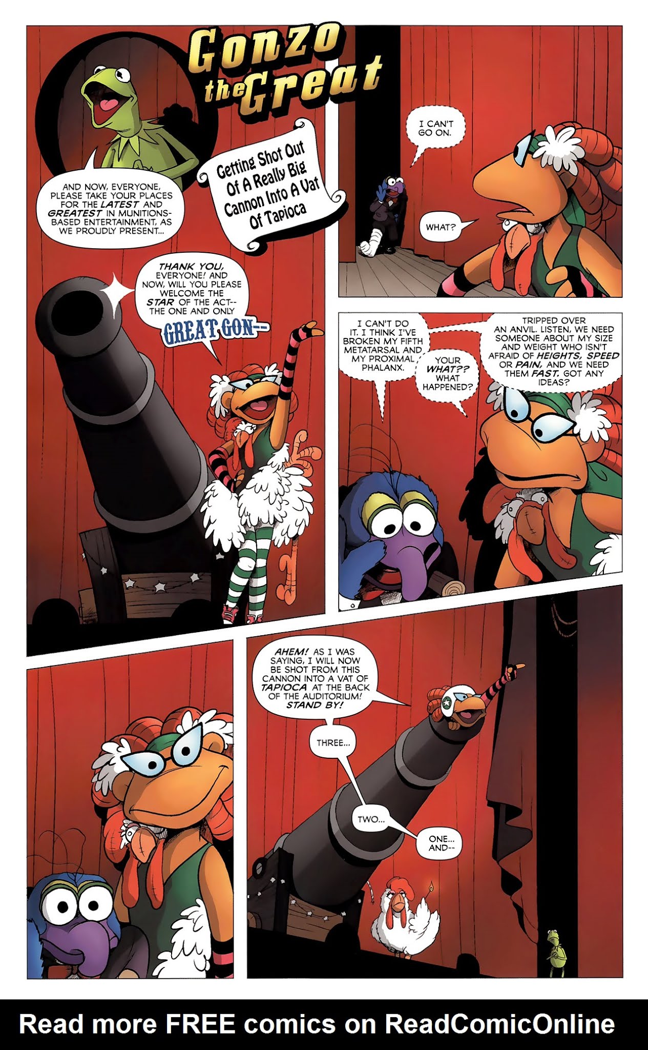 Read online The Muppet Show: The Comic Book comic -  Issue #4 - 20