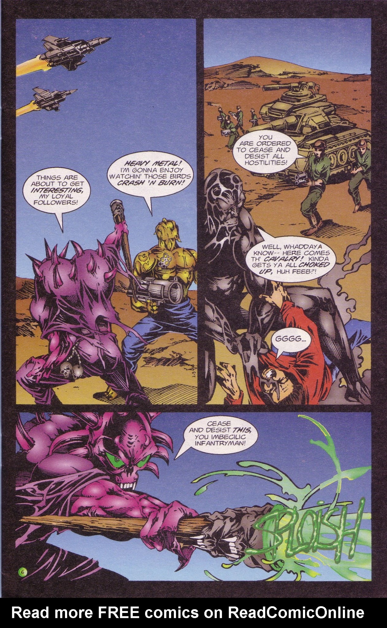 Read online Zen Intergalactic Ninja Color comic -  Issue #1 - 10