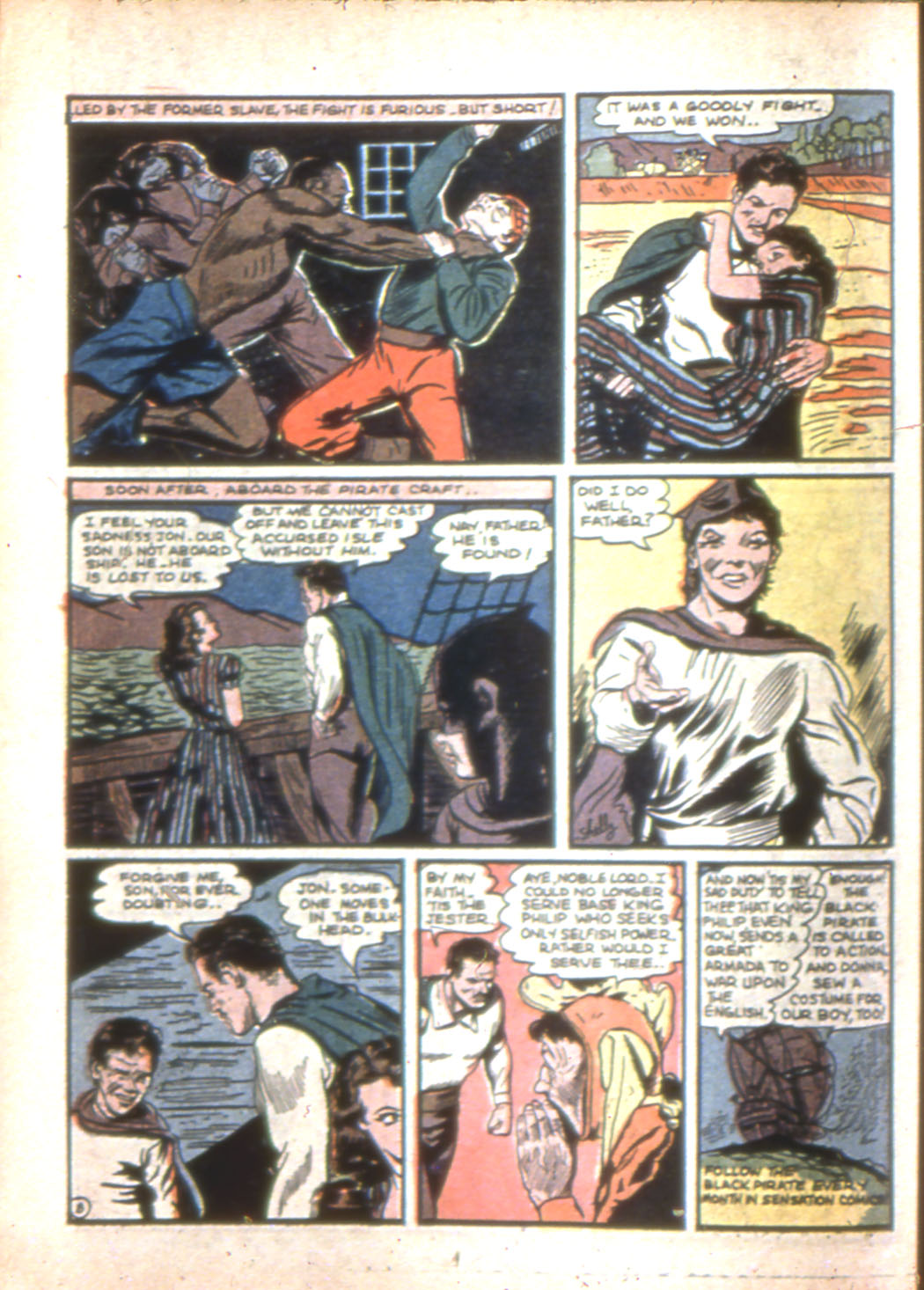 Read online Sensation (Mystery) Comics comic -  Issue #7 - 24