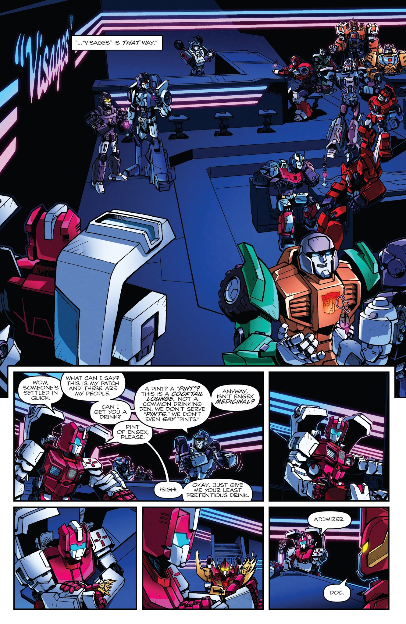 Read online Transformers: Lost Light comic -  Issue #10 - 11