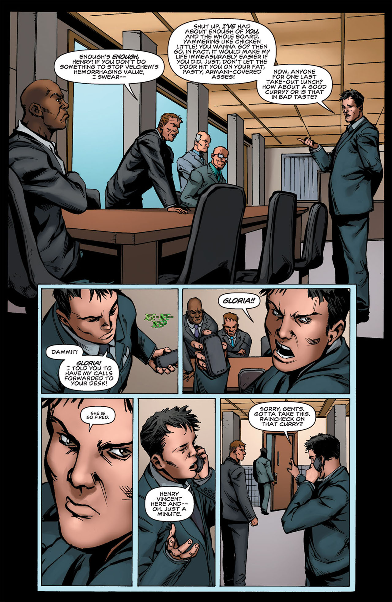 Read online Executive Assistant: Violet comic -  Issue #2 - 12