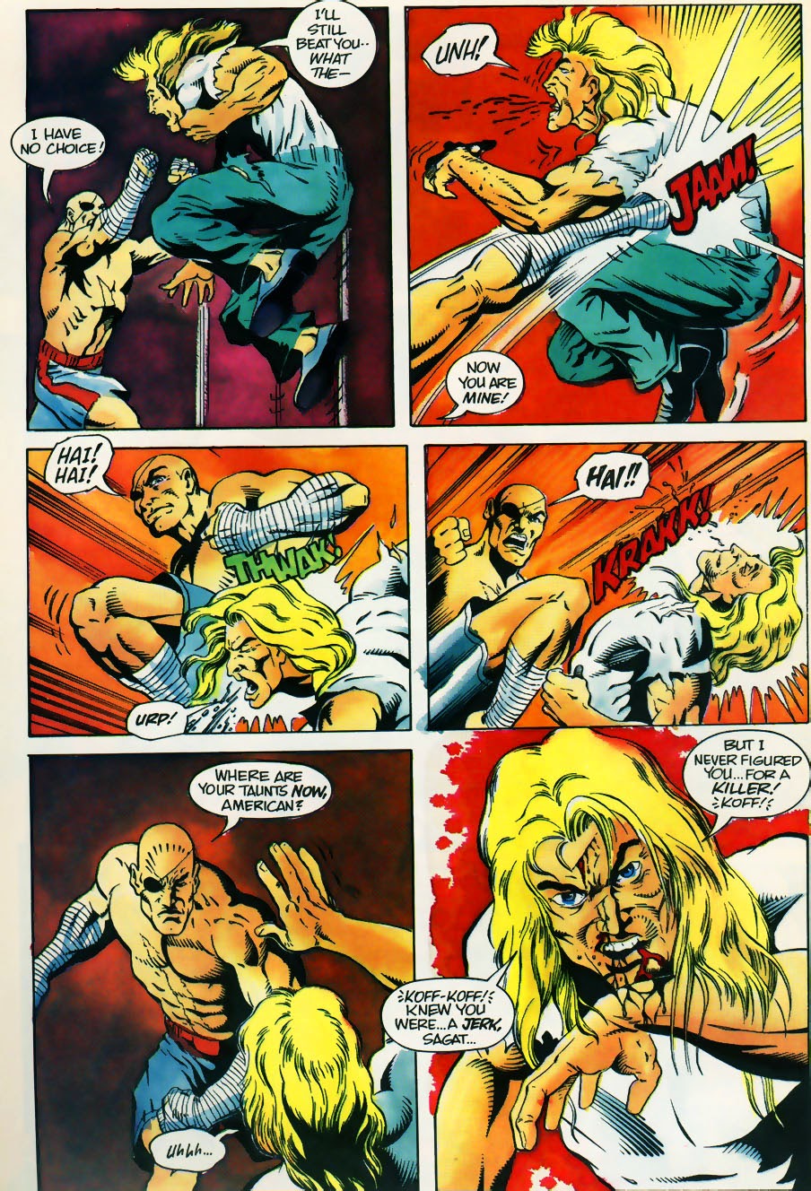 Read online Street Fighter (1994) comic -  Issue #2 - 17