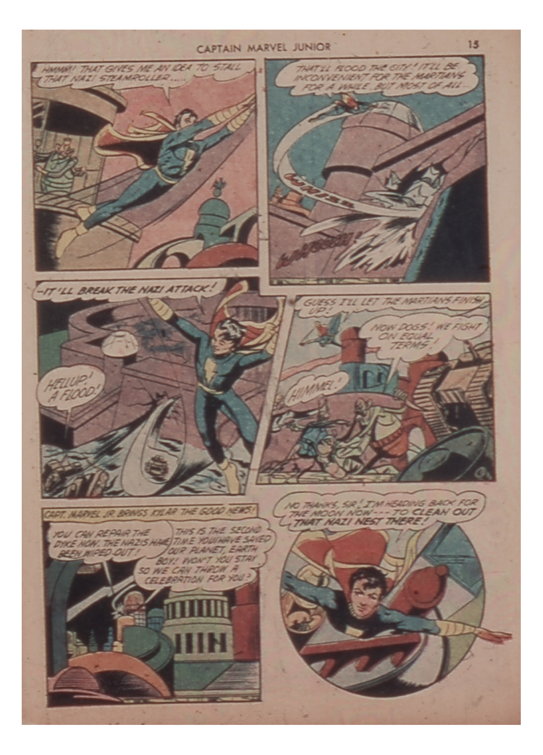Read online Captain Marvel, Jr. comic -  Issue #10 - 16