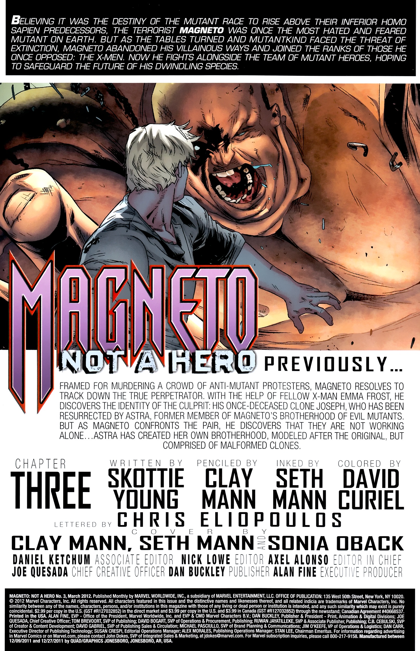 Read online Magneto: Not A Hero comic -  Issue #3 - 4