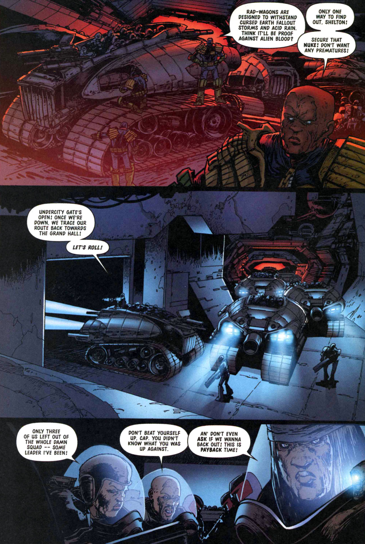 Read online Judge Dredd Vs. Aliens:  Incubus comic -  Issue #4 - 6