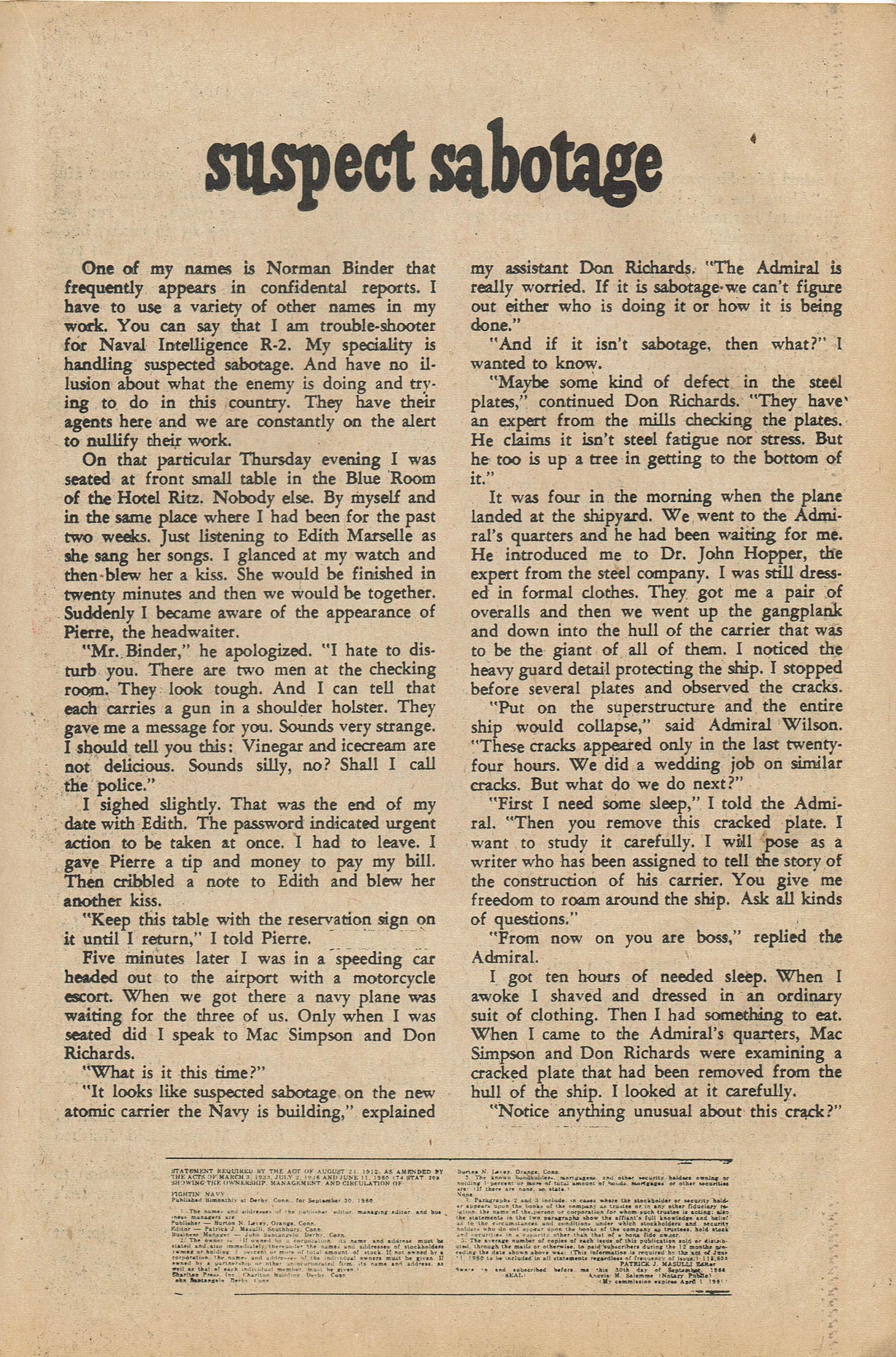 Read online Fightin' Navy comic -  Issue #98 - 19