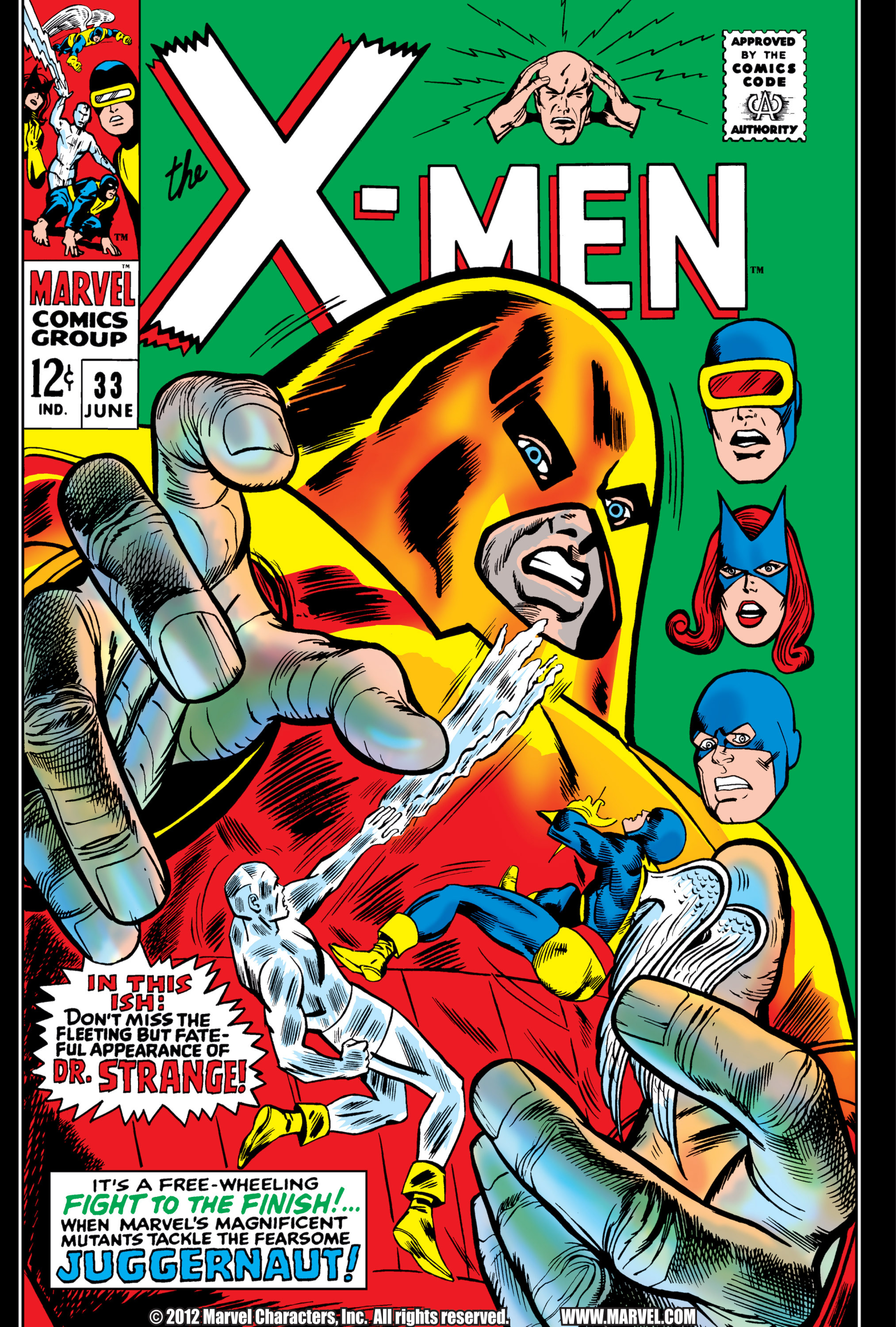 Read online Uncanny X-Men (1963) comic -  Issue #33 - 1