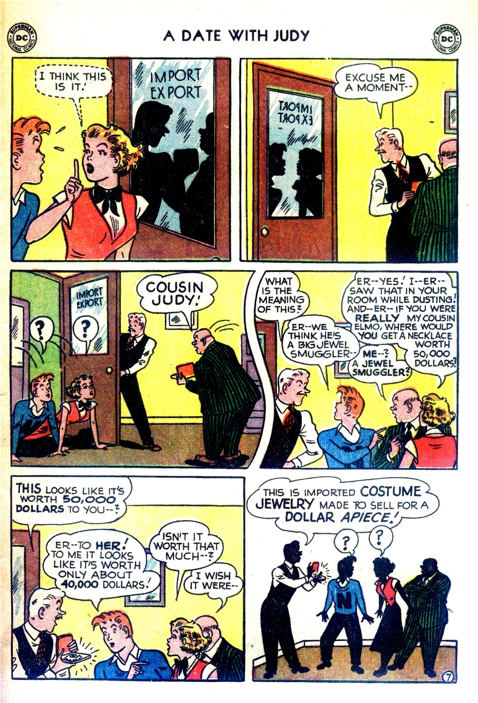 Read online A Date with Judy comic -  Issue #24 - 47