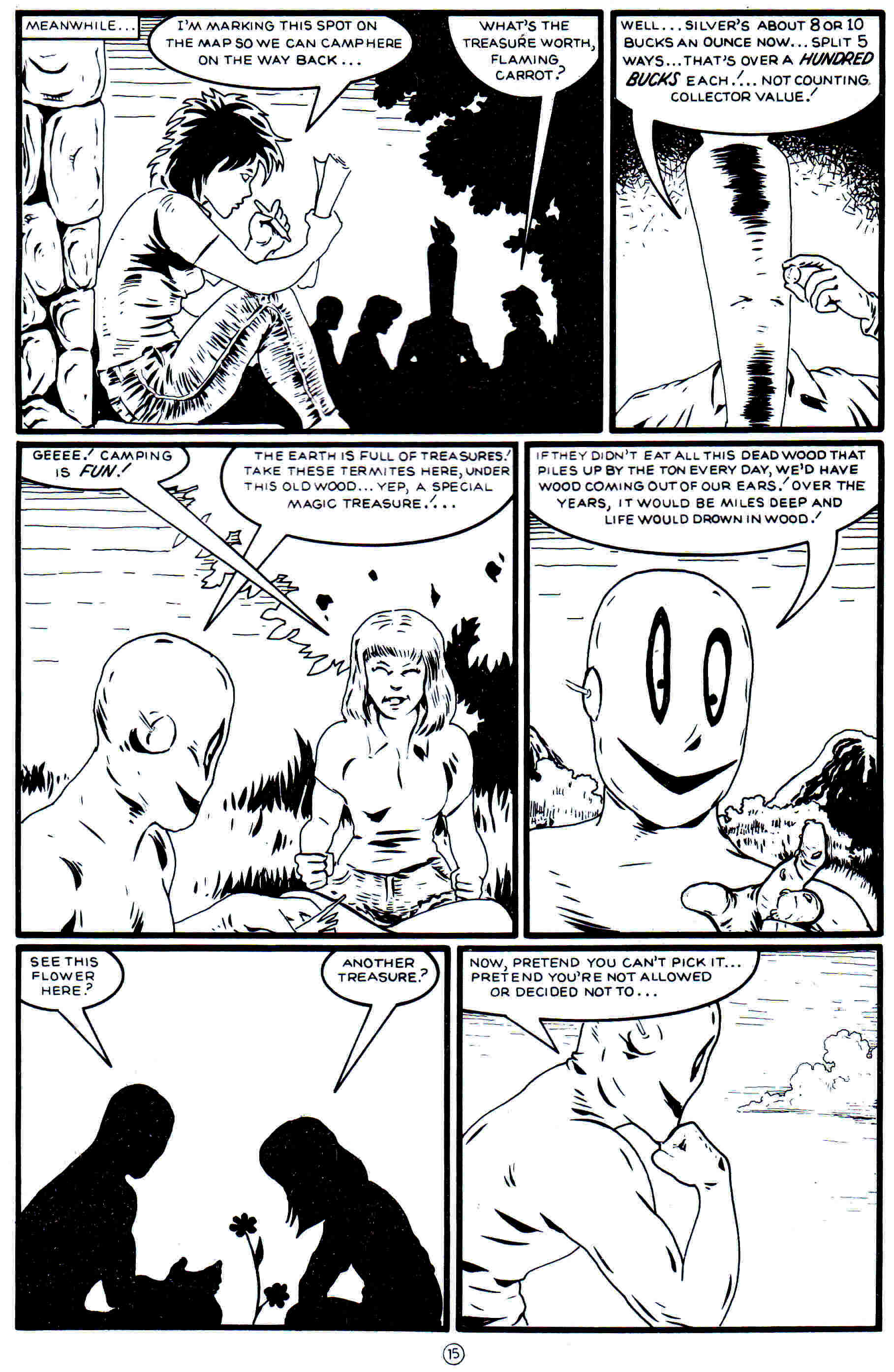 Read online Flaming Carrot Comics (1988) comic -  Issue #21 - 17