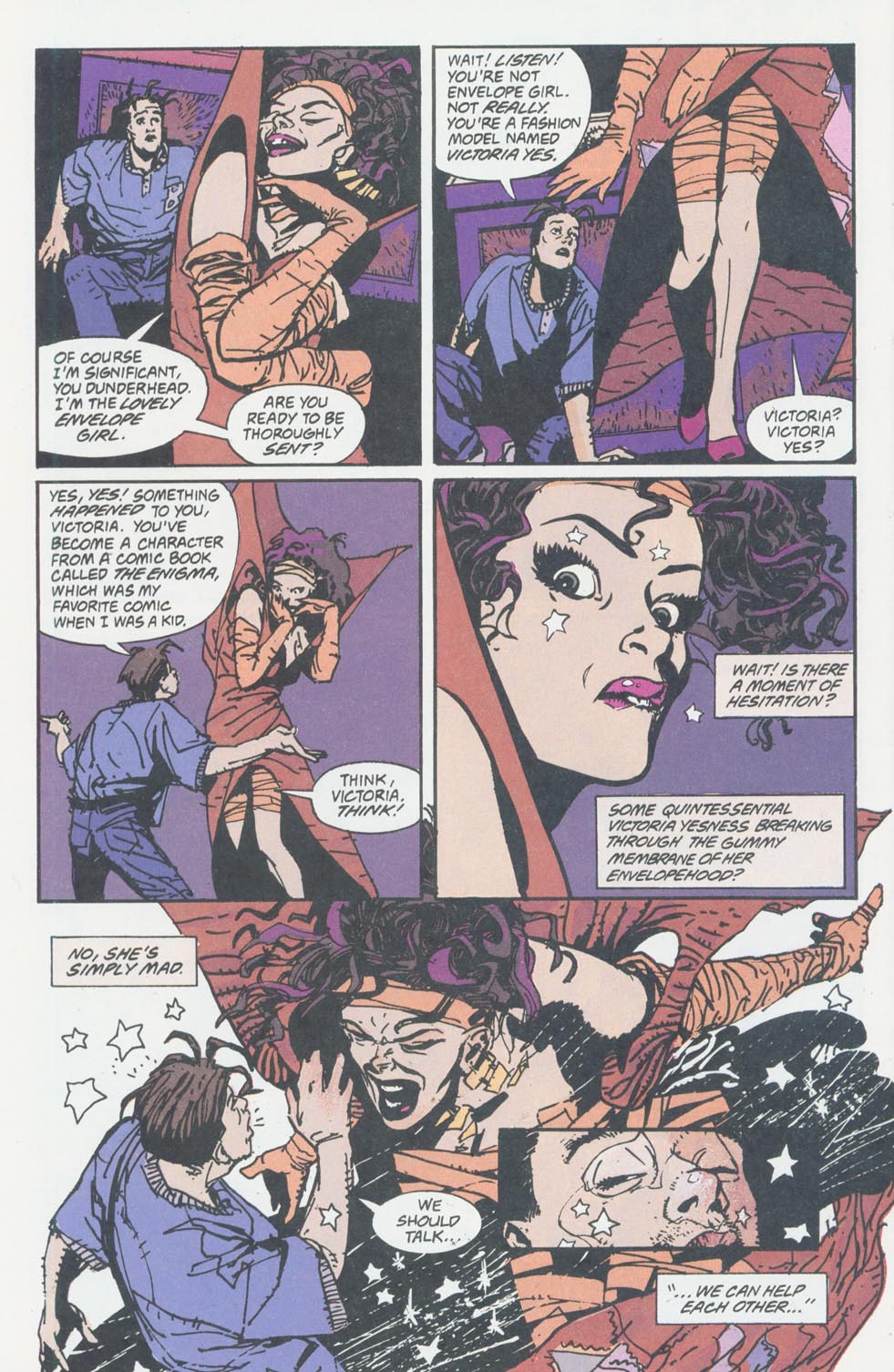 Read online Enigma comic -  Issue #5 - 21