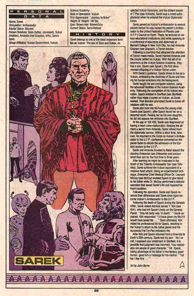Read online Who's Who in Star Trek comic -  Issue #2 - 22