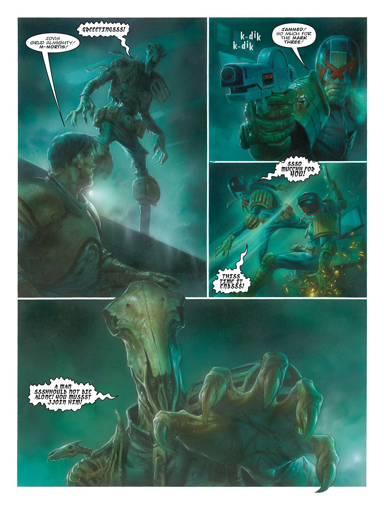 Read online Judge Dredd: Dark Justice comic -  Issue # TPB - 42