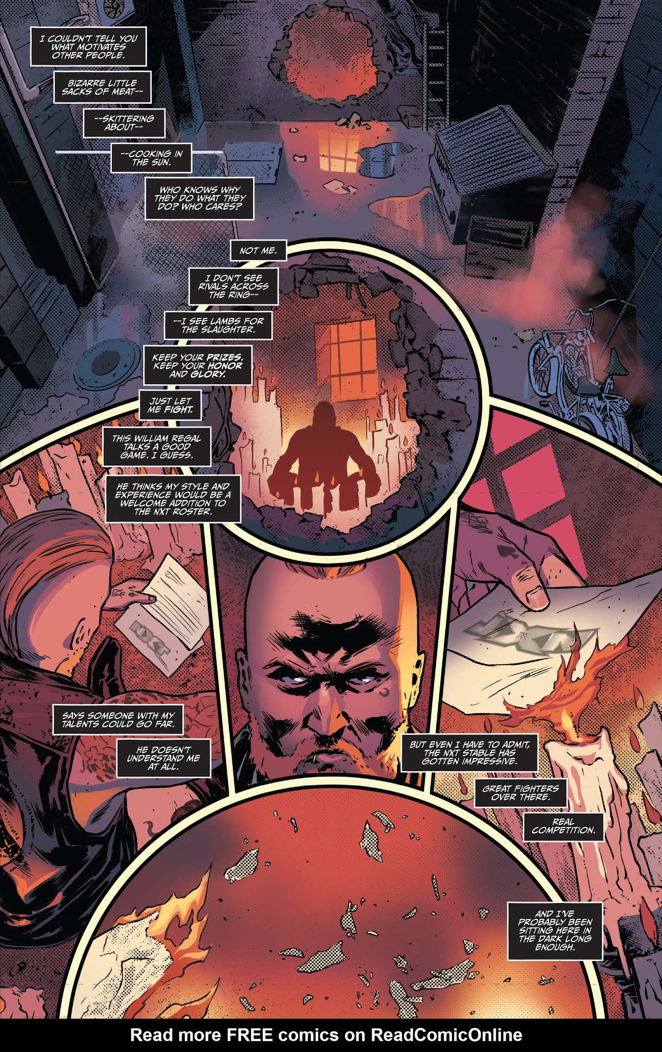 Read online WWE: NXT Takeover - Redemption comic -  Issue # Full - 3