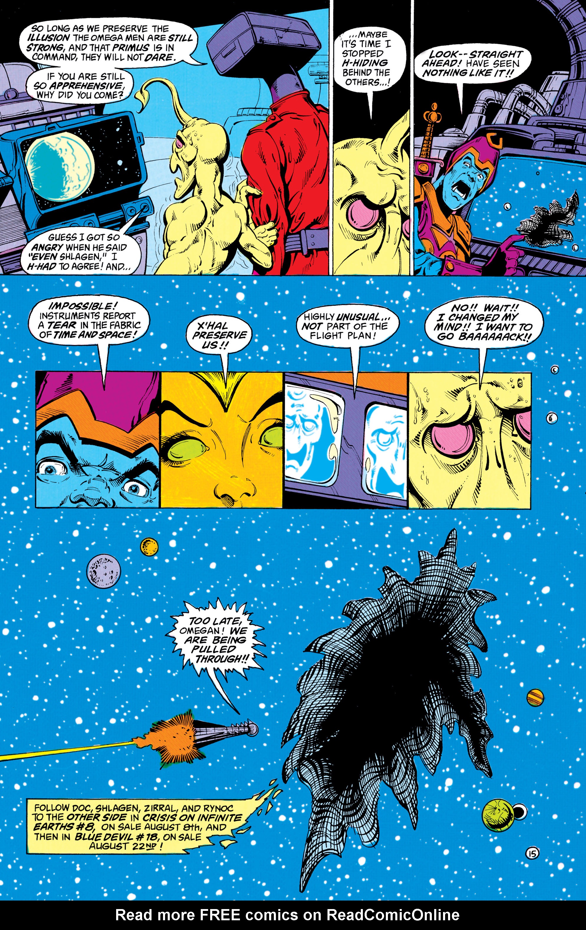 Read online The Omega Men (1983) comic -  Issue #31 - 16