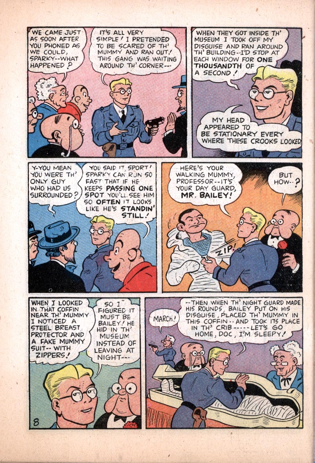 Read online Sparky Watts comic -  Issue #5 - 50