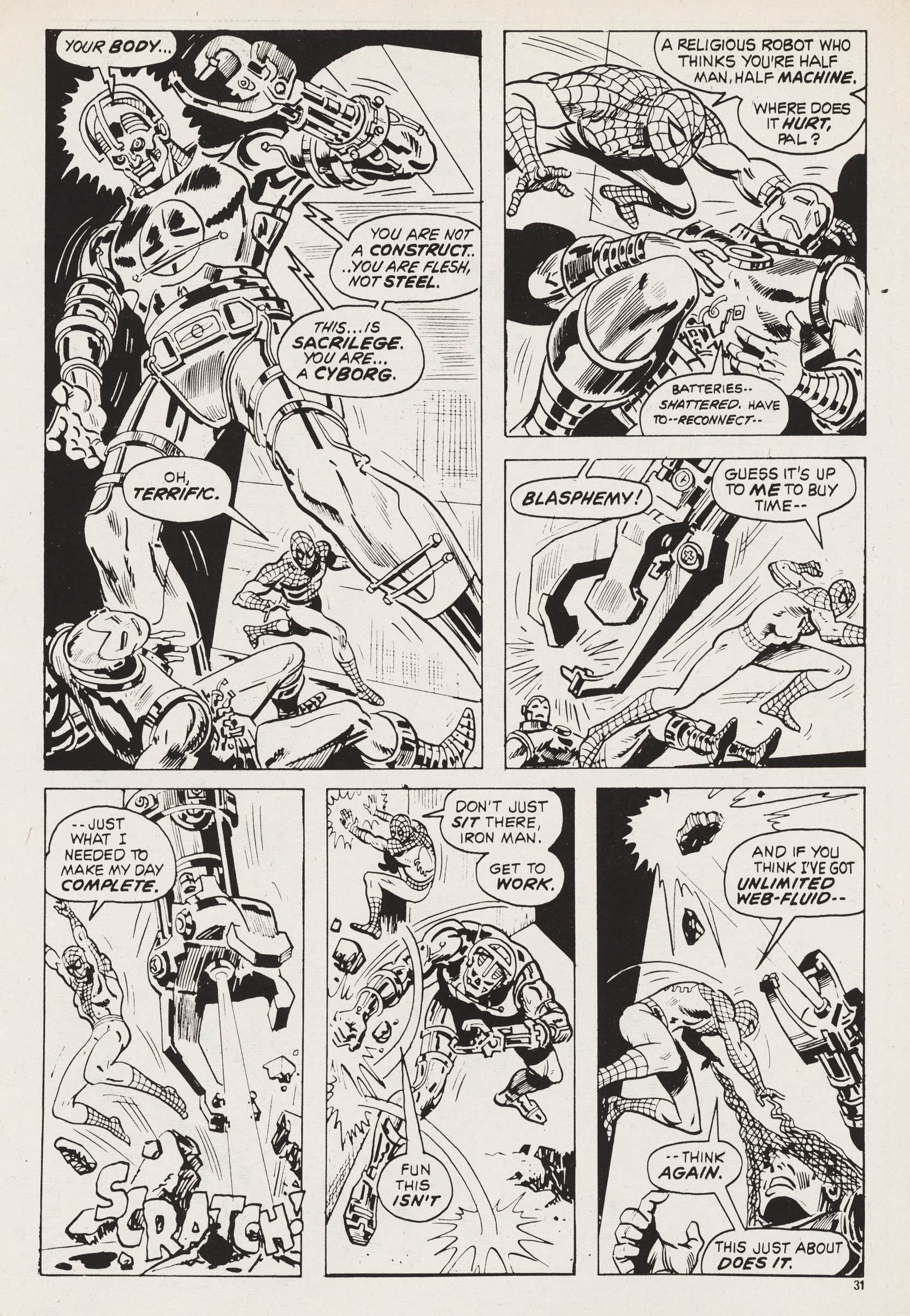Read online Captain Britain (1976) comic -  Issue #26 - 31