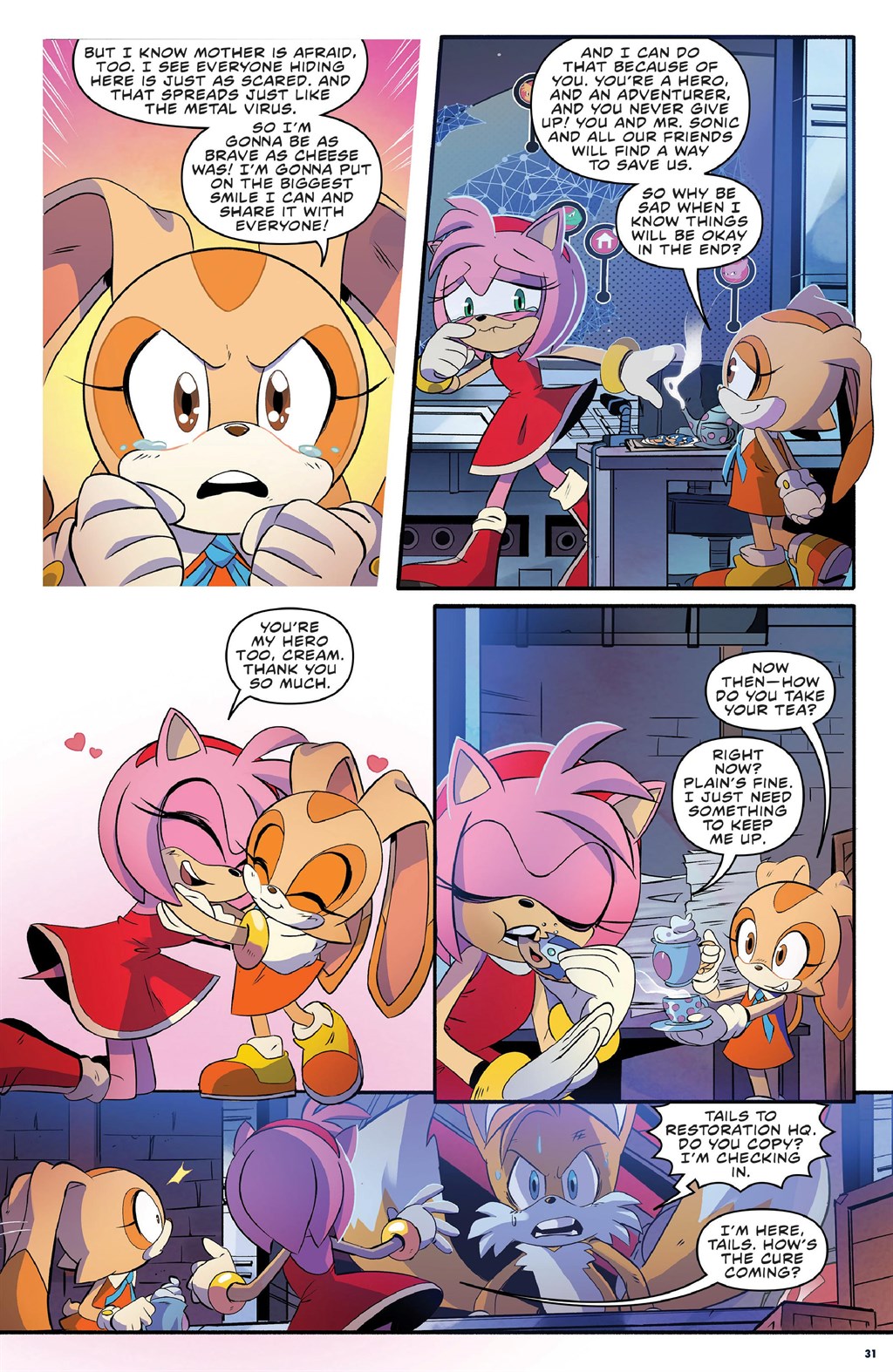 Read online Sonic the Hedgehog (2018) comic -  Issue # _The IDW Collection 3 (Part 1) - 31