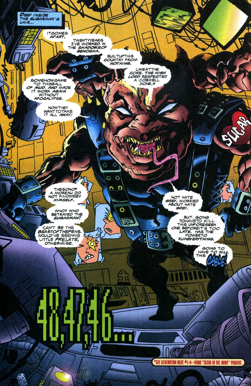 Read online Cable (1993) comic -  Issue #28 - 5