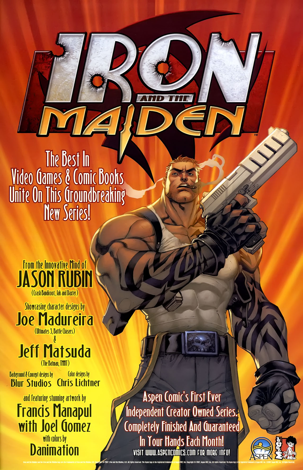 Read online Iron and the Maiden comic -  Issue #0 - 17