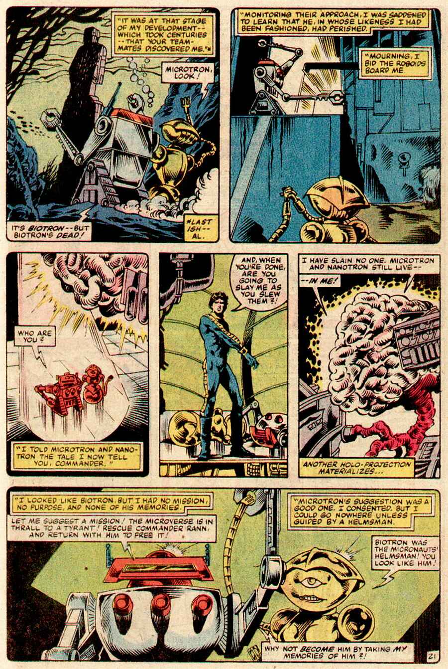 Read online Micronauts (1979) comic -  Issue #48 - 22