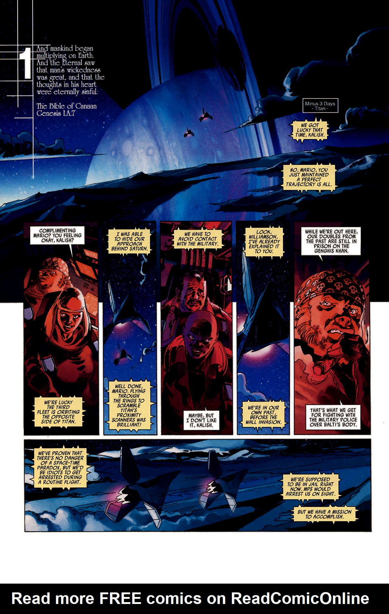 Read online Universal War One: Revelations comic -  Issue #1 - 9
