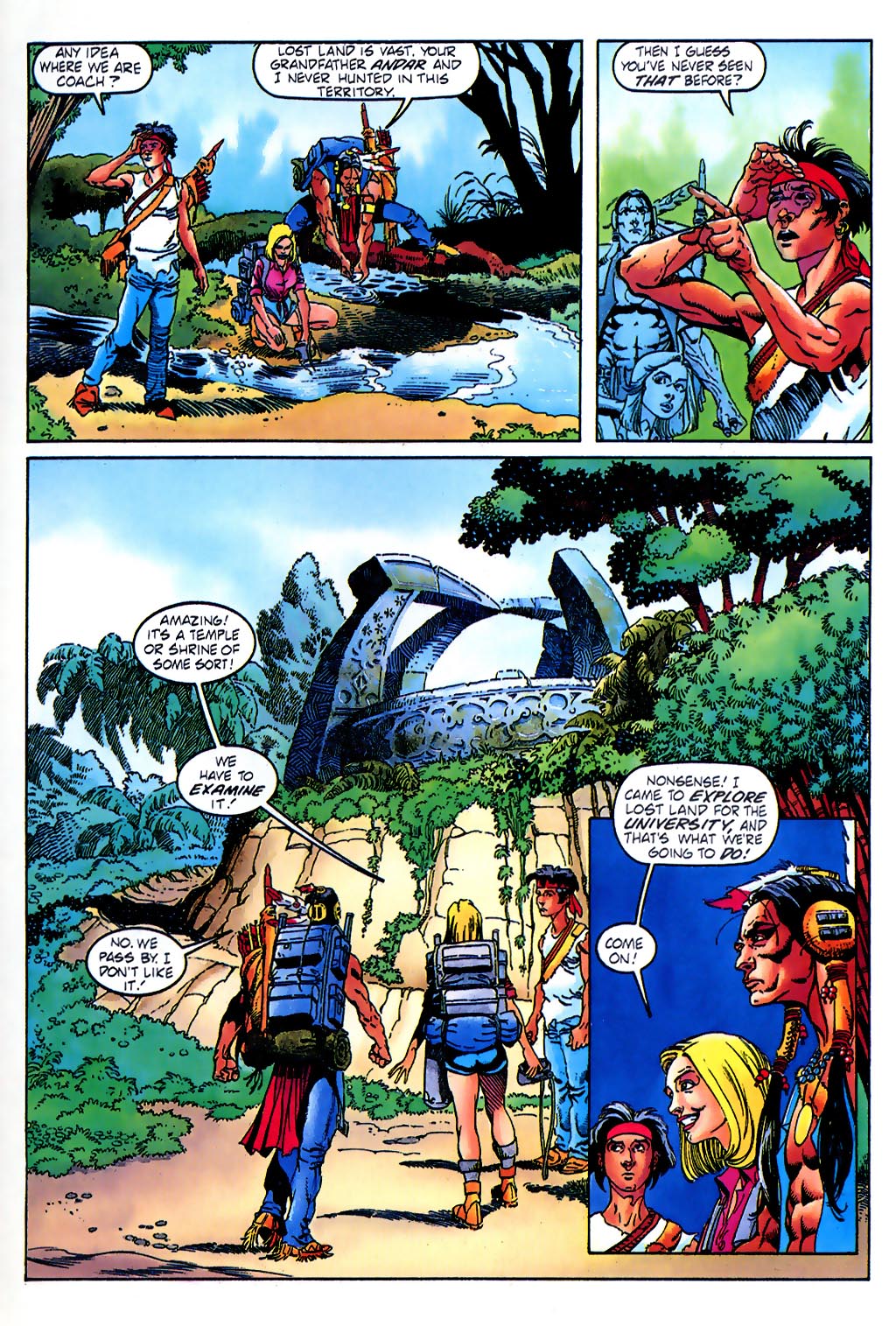 Read online Turok, Dinosaur Hunter (1993) comic -  Issue #37 - 9