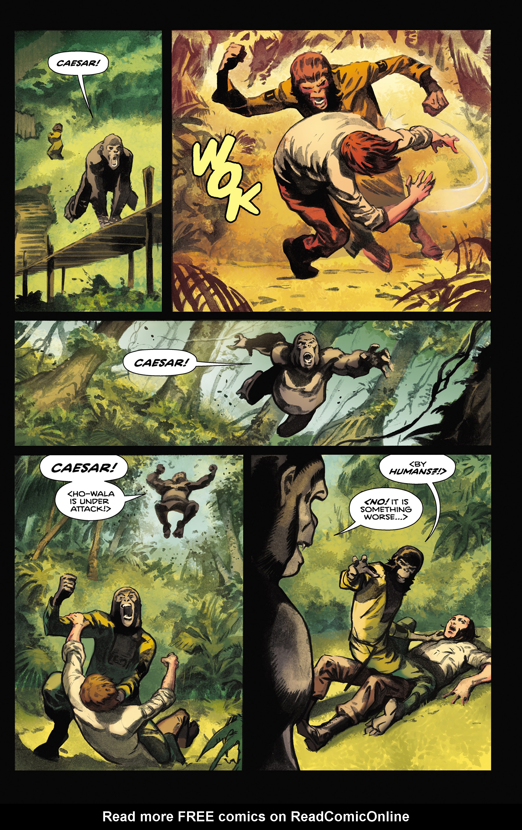 Read online Tarzan On the Planet of the Apes comic -  Issue #2 - 21