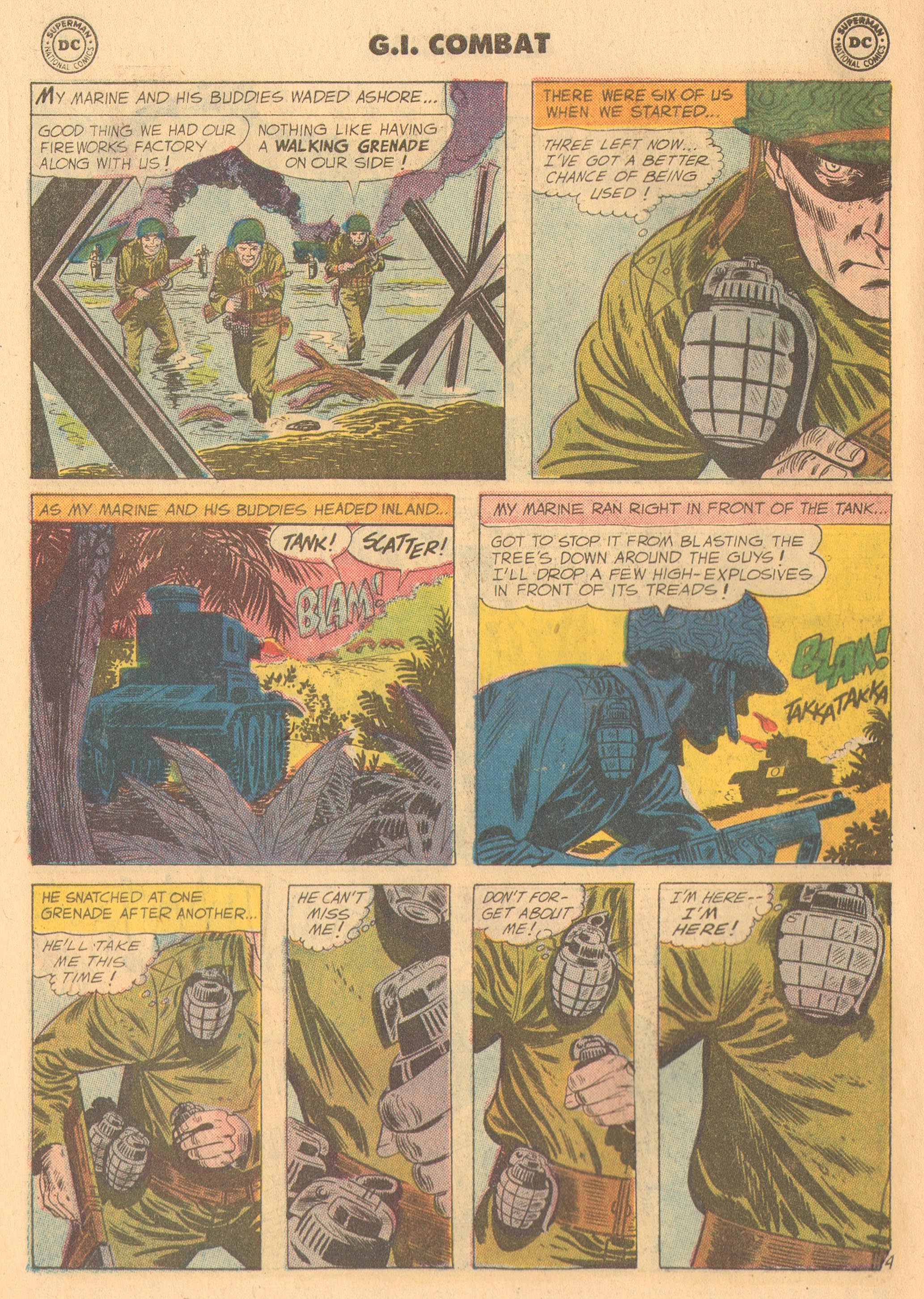 Read online G.I. Combat (1952) comic -  Issue #51 - 30