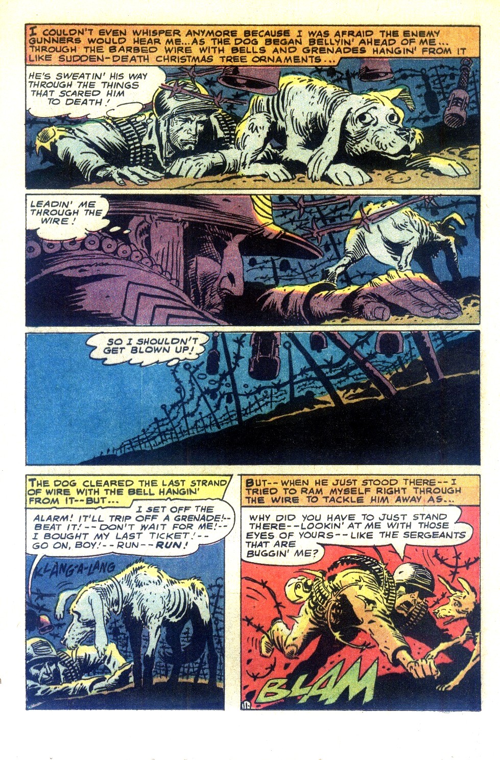 Read online Our Army at War (1952) comic -  Issue #166 - 16