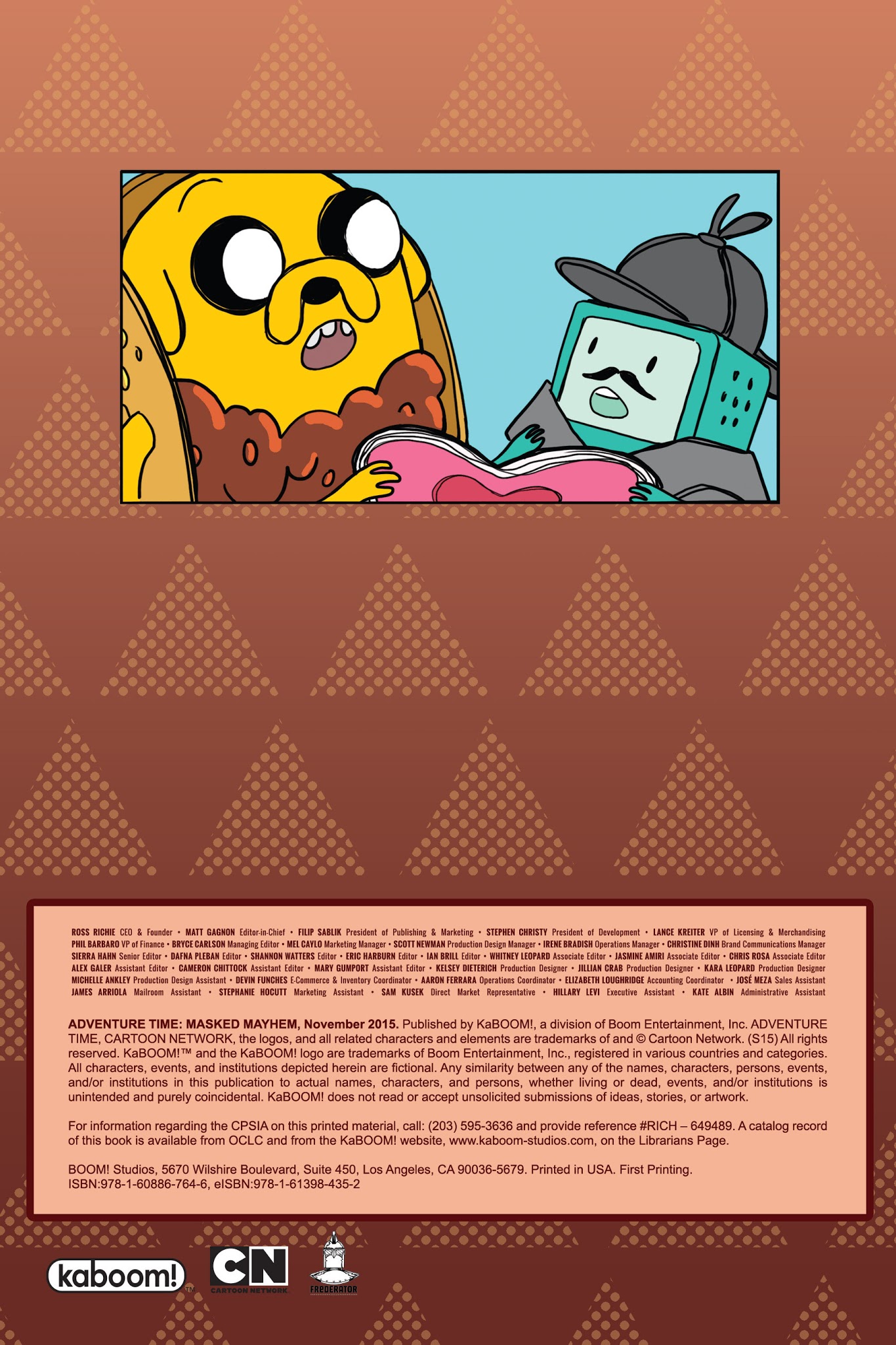 Read online Adventure Time: Masked Mayhem comic -  Issue # TPB - 4