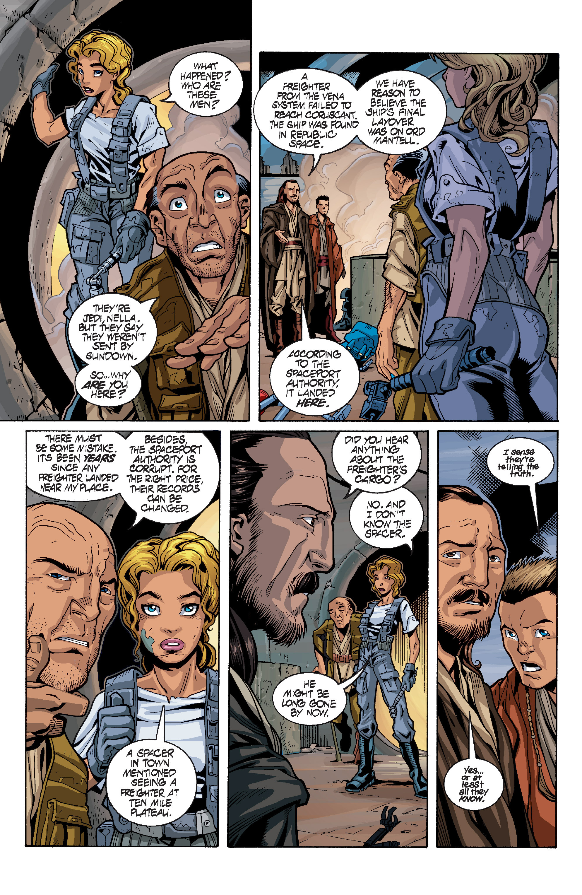 Read online Star Wars: Qui-Gon & Obi-Wan - Last Stand on Ord Mantell comic -  Issue #2 - 6
