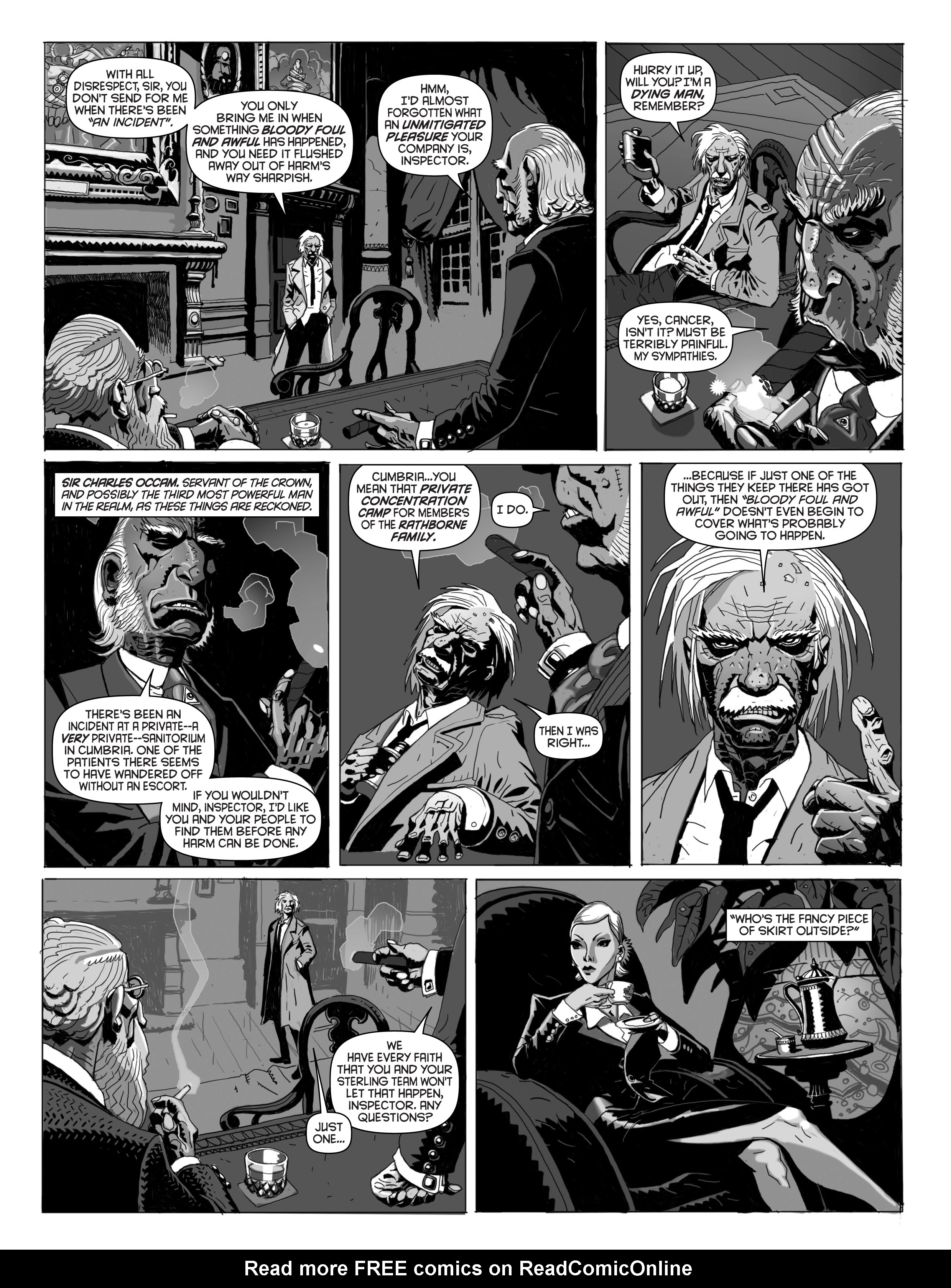 Read online Free Comic Book Day 2014 comic -  Issue # 2000 AD - 32