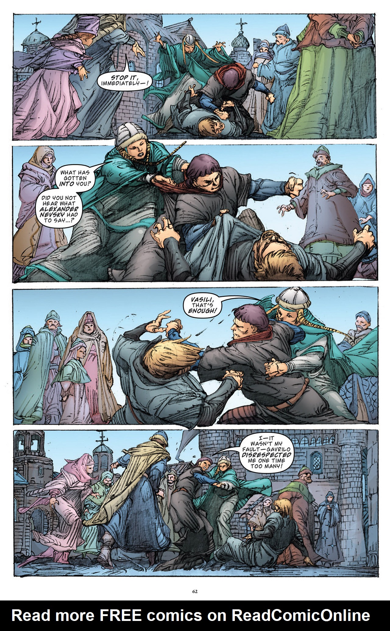 Read online Nevsky: A Hero of the People comic -  Issue # TPB - 62