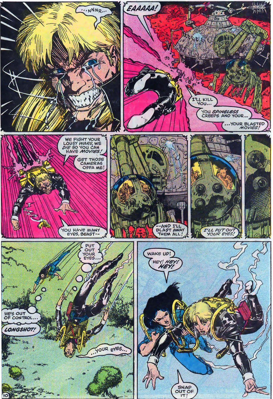 Read online Longshot (1985) comic -  Issue #2 - 10