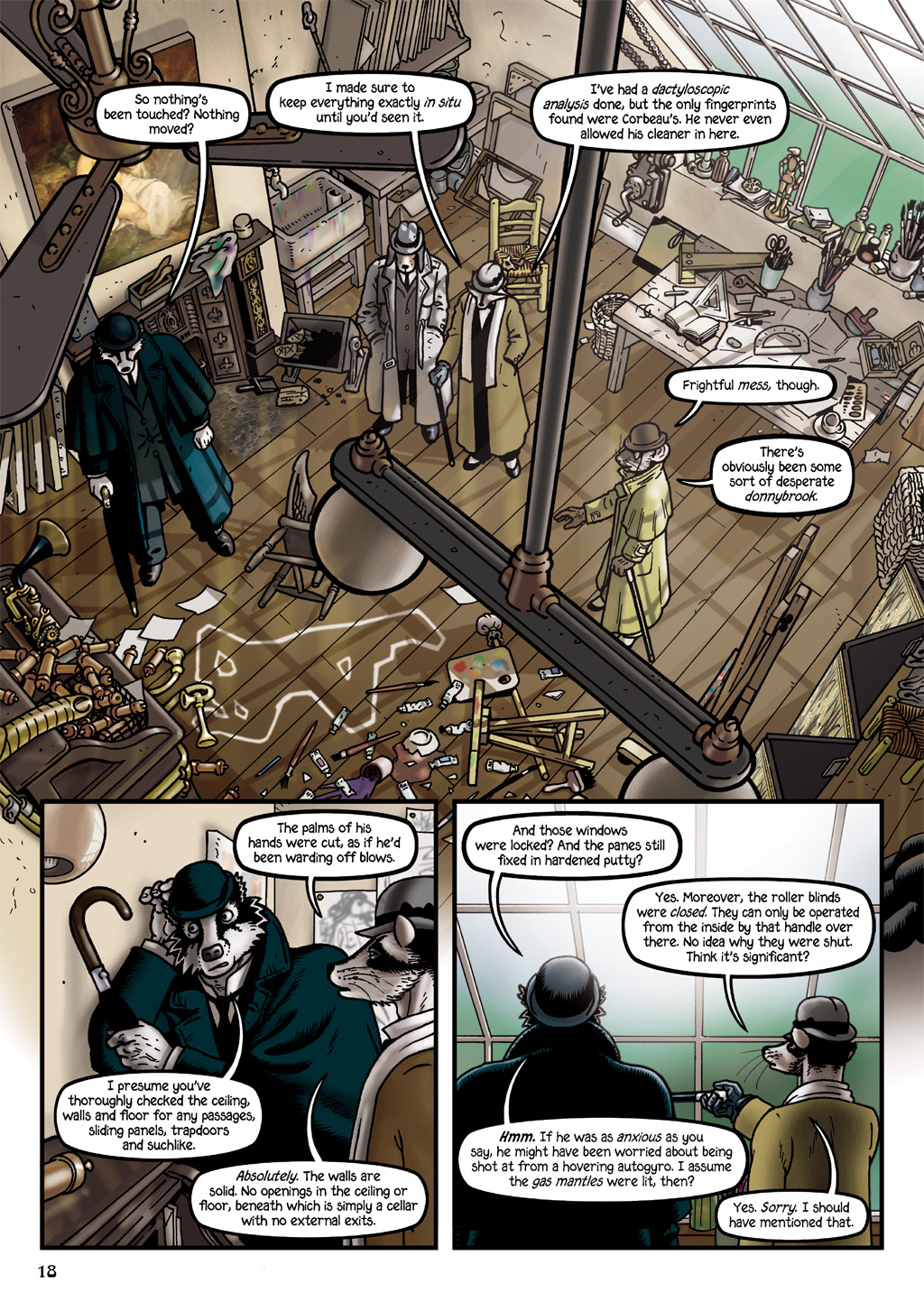 Read online Grandville Bête Noire comic -  Issue # TPB - 21