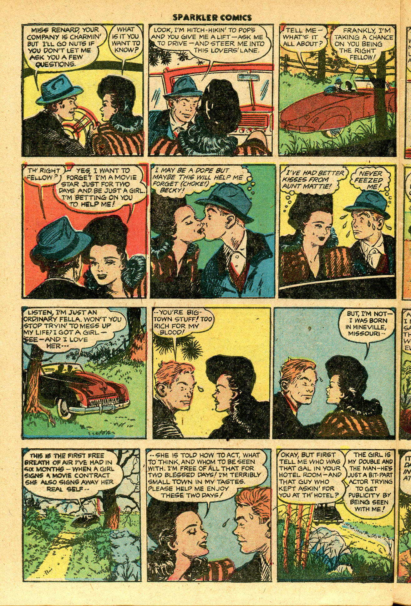 Read online Sparkler Comics comic -  Issue #74 - 21